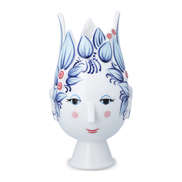 Titania Vase H25 cm blue