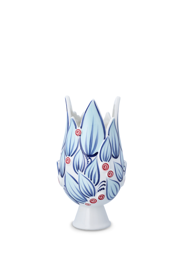 Titania Vase H25 cm blue