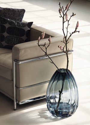 2Lip Vase H45 cm dark blue