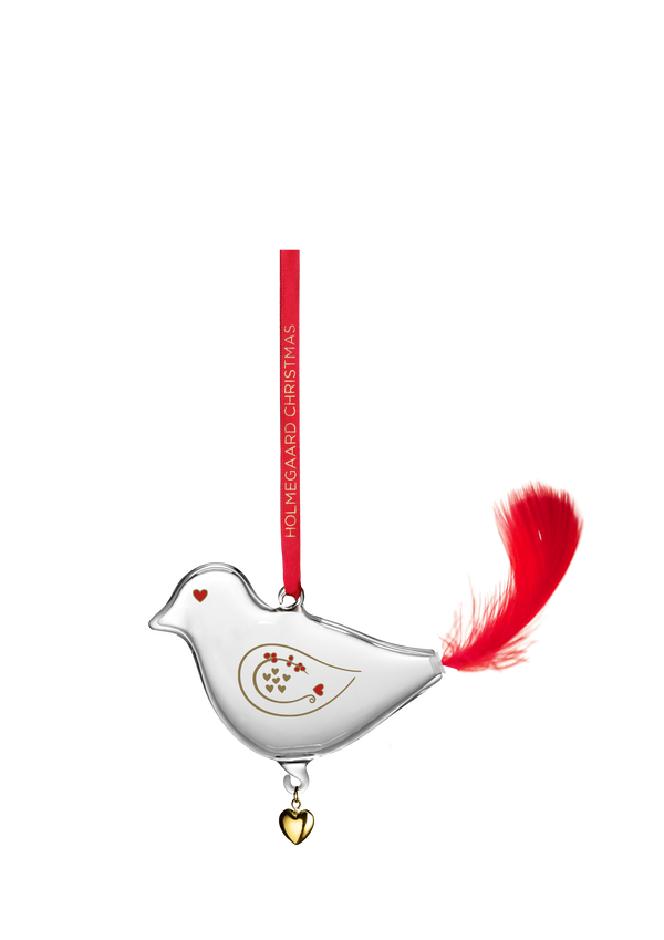 Ann-Sofi Romme Annual Christmas Bird 2025 small clear