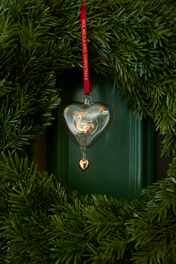 Ann-Sofi Romme Annual Christmas Heart 2025 small clear