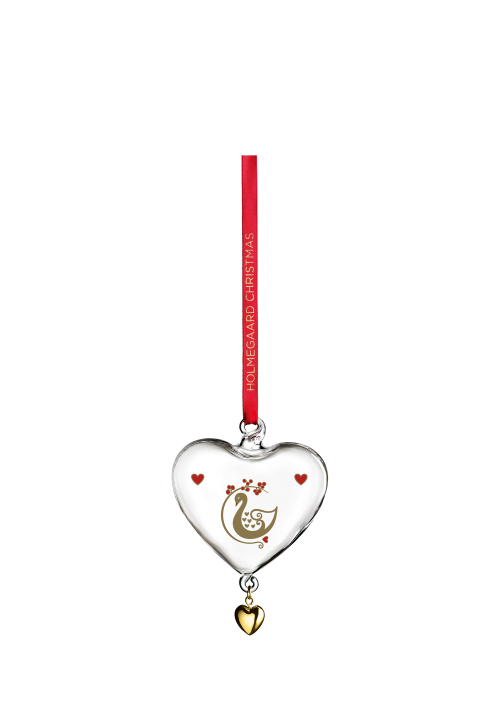 Ann-Sofi Romme Annual Christmas Heart 2025 small clear