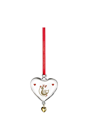 Ann-Sofi Romme Annual Christmas Heart 2025 small clear