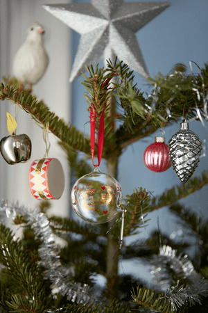 Ann-Sofi Romme Annual Christmas Bauble 2025 small clear