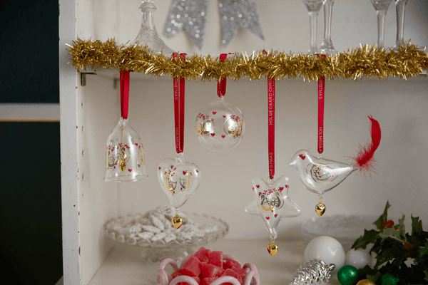 Ann-Sofi Romme Annual Christmas Bauble 2025 small clear