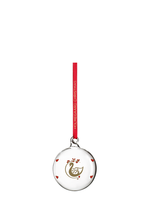Ann-Sofi Romme Annual Christmas Bauble 2025 small clear