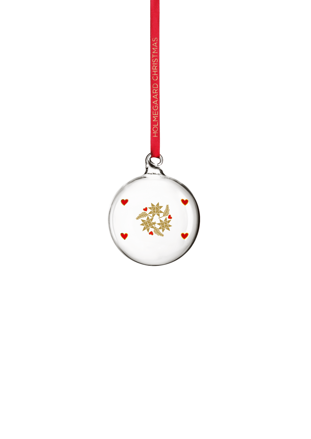 Ann-Sofi Romme Annual Christmas Bauble 2024 small clear