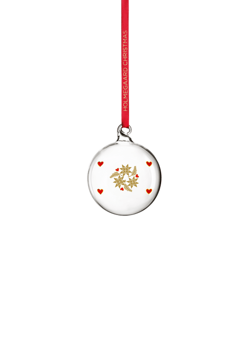 Ann-Sofi Romme Annual Christmas Bauble 2024 small clear