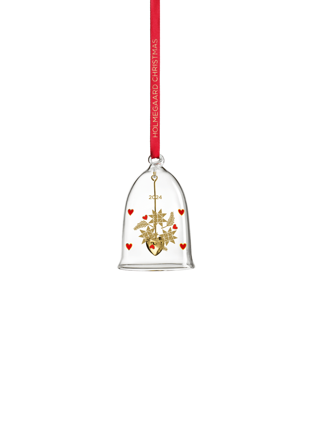 Ann-Sofi Romme Annual Christmas Bell 2024 small clear