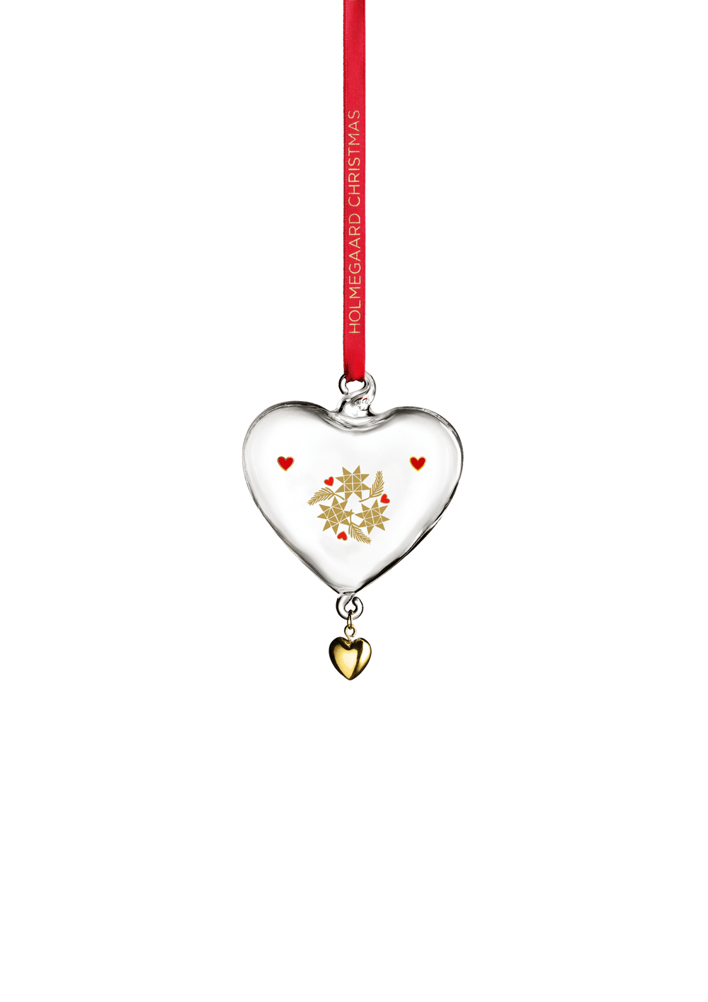 Ann-Sofi Romme Annual Christmas Heart 2024 small clear