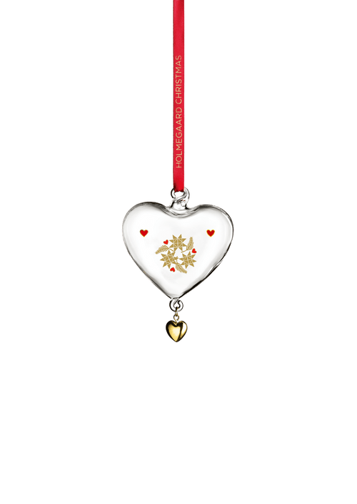 Ann-Sofi Romme Annual Christmas Heart 2024 small clear
