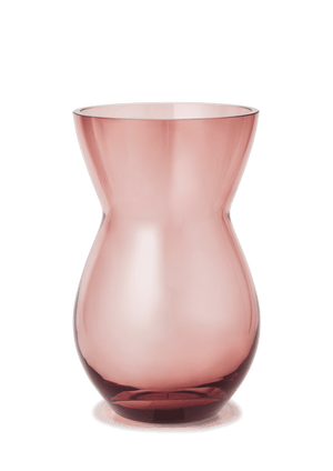 Calabas Vase H21 cm burgundy