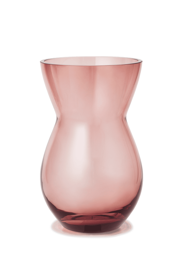 Calabas Vase H21 cm burgundy