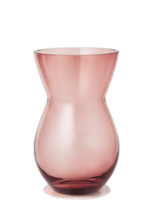 Calabas Vase H21 cm burgundy