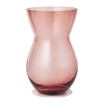 Calabas Vase H21 cm burgundy