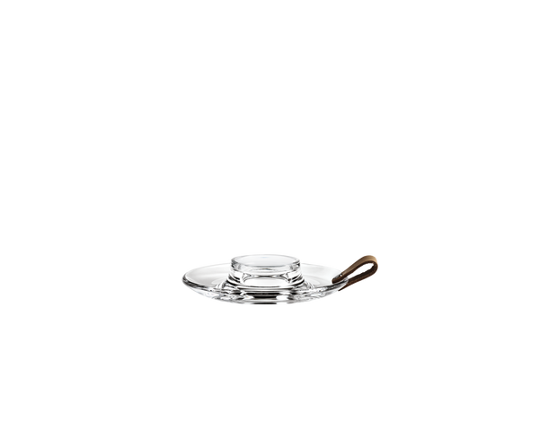 DWL Block candle holder H4.5 clear