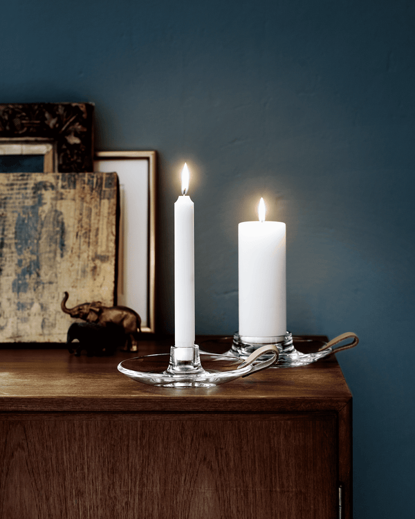 DWL Chamber candle holder Ø16 cm clear