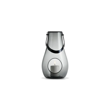 DWL Lantern H29 cm smoke