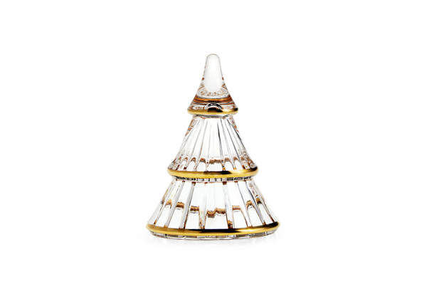 Fairytales Christmas tree medium clear with gold