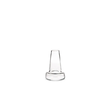 Flora Vase long neck H24 cm clear