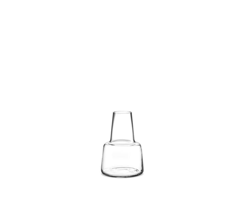 Flora Vase medium neck H12 cm clear