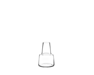 Flora Vase medium neck H12 cm clear