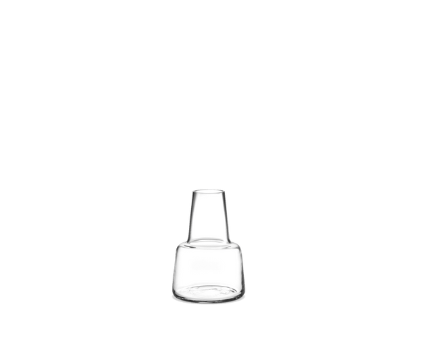 Flora Vase medium neck H12 cm clear