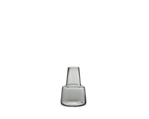 Flora Vase medium neck H24 cm smoke