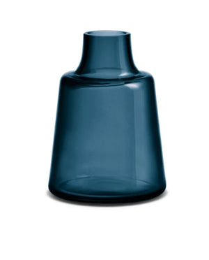 Flora Vase short neck H24 cm dark blue