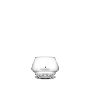 Flow Tealight holder Ø10 cm clear