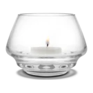 Flow Tealight holder Ø10 cm clear