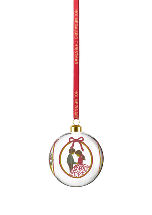 Holmegaard Christmas Annual Christmas Bauble 2025 clear
