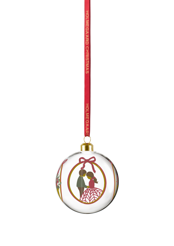 Holmegaard Christmas Annual Christmas Bauble 2025 clear
