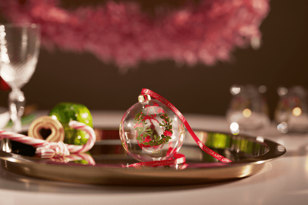 Holmegaard Christmas Annual Christmas Bauble 2025 clear