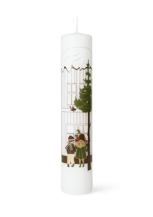 Holmegaard Christmas Advent Candle 2022 Ø5 cm multi