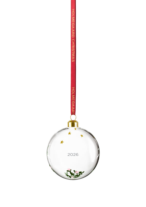 Holmegaard Christmas Annual Christmas Bauble 2026 Ø8 cm