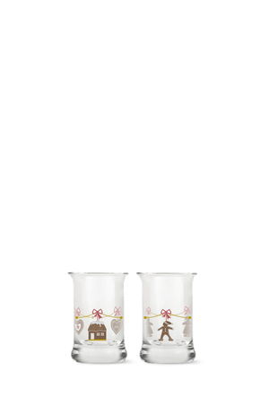 Holmegaard Christmas Dram Glass 2023 3 cl multi 2 pcs.