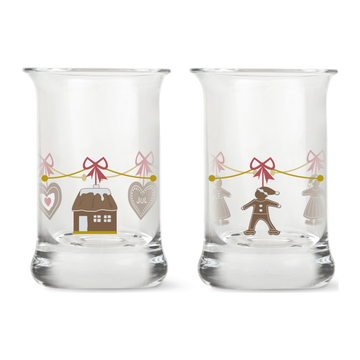 Holmegaard Christmas Dram Glass 2023 3 cl multi 2 pcs.