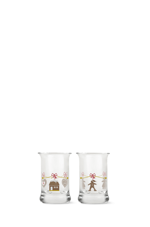 Holmegaard Christmas Dram Glass 2023 3 cl multi 2 pcs.