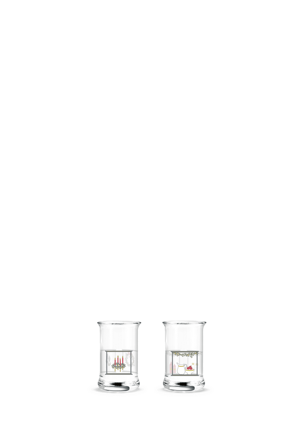 Holmegaard Christmas Dram Glass 2024 3 cl multi 2 pcs.