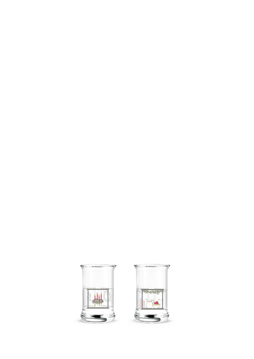 Holmegaard Christmas Dram Glass 2024 3 cl multi 2 pcs.