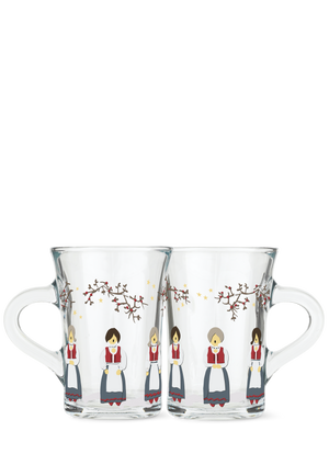Holmegaard Christmas Hot drinks glass 2021 24 cl multi 2 pcs.