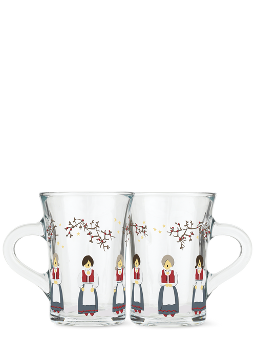 Holmegaard Christmas Hot drinks glass 2021 24 cl multi 2 pcs.