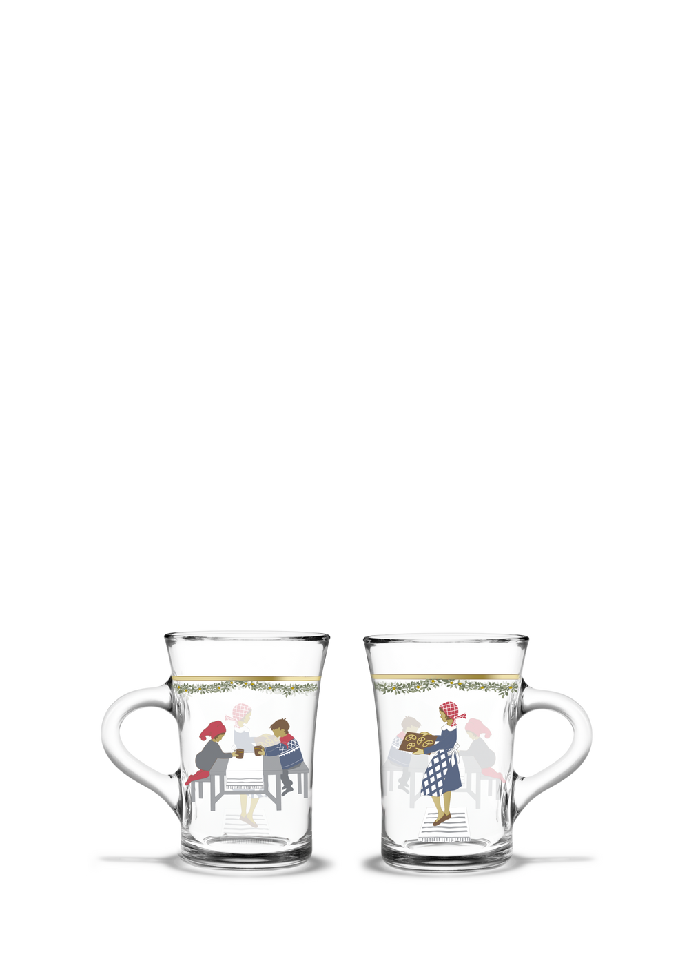 Holmegaard Christmas Hot drinks glass 2024 23 cl multi 2 pcs.