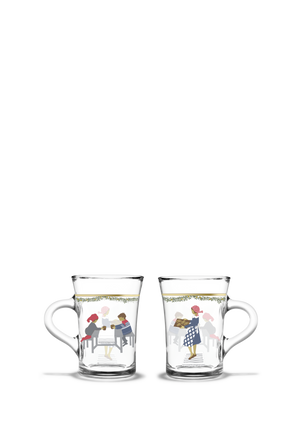 Holmegaard Christmas Hot drinks glass 2024 23 cl multi 2 pcs.