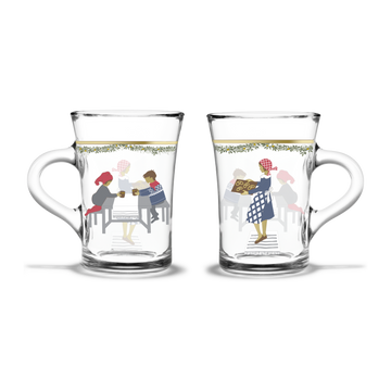 Holmegaard Christmas Hot drinks glass 2024 23 cl multi 2 pcs.