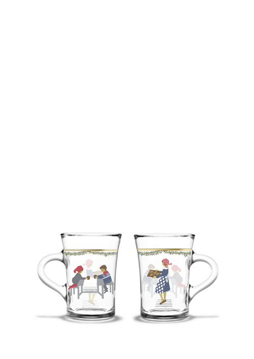 Holmegaard Christmas Hot drinks glass 2024 23 cl multi 2 pcs.