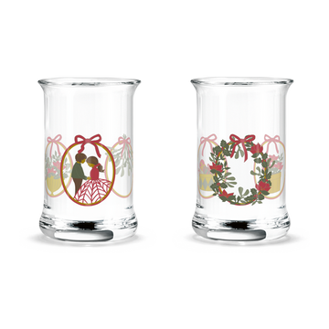 Holmegaard Christmas Dram Glass 2025 3 cl multi 2 pcs.