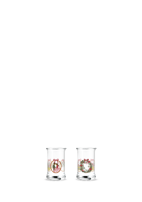 Holmegaard Christmas Dram Glass 2025 3 cl multi 2 pcs.