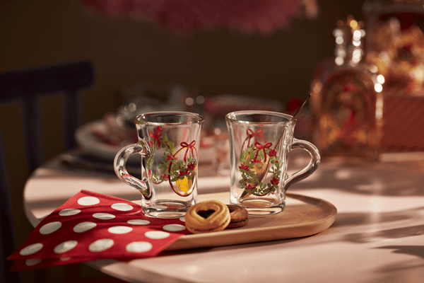 Holmegaard Christmas Hot drinks glass 2025 23 cl multi 2 pcs.
